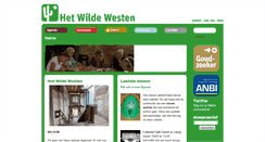 Desktop Screenshot of hetwildewesten.nl